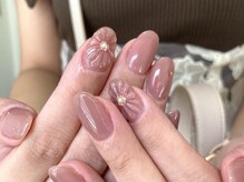 ネイルメゾン 池袋店(NAIL MAISON)/ぷっくりフラワー ¥10550