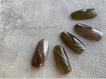 ネイルサロン バロック(Nail Salon BAROQUE)/冬のニュアンスネイルデザイン