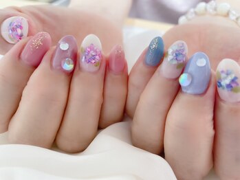 ツインズネイルプラス(Twins Nail Plus)/ハンドお持ち込みデザイン150分