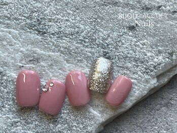 シックスティー ネイルズ バイ アクイユ 東中野(60min nails by ACCUEIL)/シンプル上品アートプラン