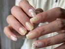 お花ニュアンスネイル