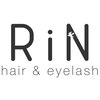 ヘアーアンドアイラッシュ リン(RiN)のお店ロゴ