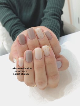 プライベート ネイルサロン マーマ(murmur)/シンプルネイル