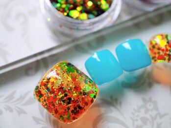 ビューティトリップ(Beauty TRIP)/フットワンカラーネイル