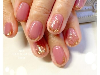 ネイルズ カスミン(nails CASU-MIN)/ぬくもりカラー♪