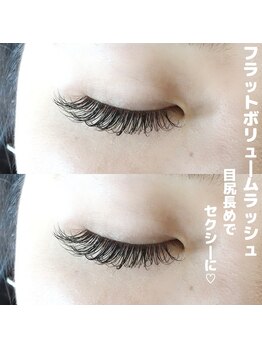 アイラッシュ ティアム(Eyelash Tiam)/フラットボリュームラッシュ
