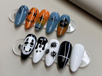ハロウィンネイル