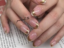 パーセント(percent.%)/ダブルフレンチネイル