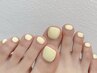 【foot】ワンカラーorラメグラデーション