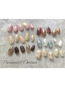 手描きアートが得意なサロン