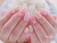 グランチュール(Grantulle)/ツイード柄ネイル