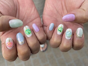 シェリ バイ リッシュ(Cheri by RICHE)/夏祭りネイル☆