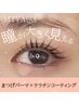 【まつ毛パーマ】濃密ケラチン美容コーティング仕上げ4500円→3800円