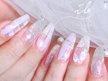 イル 神戸店/オーロラミラー×パステルアート