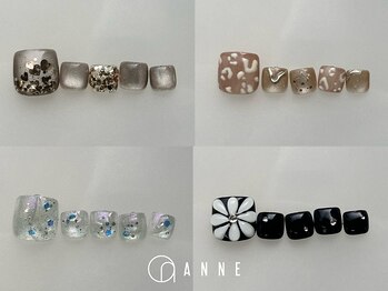 アンネ 東心斎橋店(ANNE)/10月foot monthly design