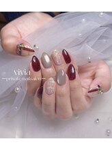 ヴィヴィア(VIVIA)/クリスマスネイル