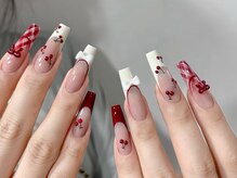 ナユキネイル 渋谷店(NA.YUKI NAIL)/大人可愛いクリスマスネイル