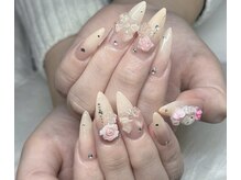 ネイルズバー 新宿店(Nails Bar)/ローズリボンネイル
