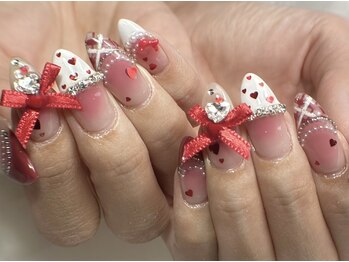 クロレ(Nail Salon COLORE)/バレンタインネイル 担当:粥川