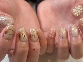 推し活☆犬ネイル