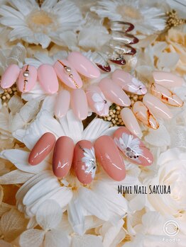 ミニ ネイル サクラ(Mini Nail SAKURA)/Mini Nail SAKURA◇デザイン