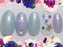 ホワイトカラー(White Color)/選べるナチュラルアート♪