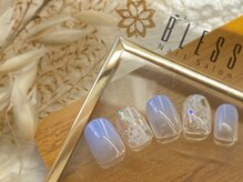 ブレス 仙台駅前本店(BLESS)/定番雪の結晶ネイル♪