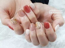 サンネイルズ(sun nails)/4本アート