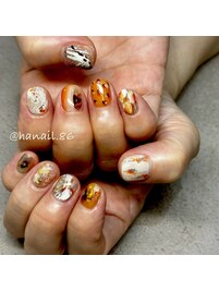 haruka nail × 猫ネイル