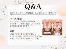 アイラブワン(eye love one)/気になるQ＆A　通うペースは？