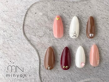 ミニョン(Minyon)/選べる1本アート(¥4500デザイン)