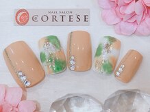 ネイルサロン コルテーゼ 四条烏丸店(CORTESE)/秋色ネイル　マシンオフ無し