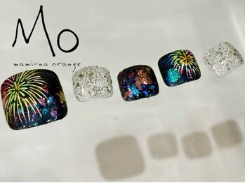 マミーナオレンジ 本八幡店の写真/【パラジェル★FOOT月替りデザイン¥11550】最新ハイカジュアルdesign×丁寧ケアでオシャレに差がつく！