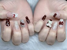 ネイルズバー 新宿店(Nails Bar)/チョコレートベアネイル