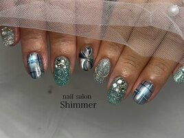 チェックネイル