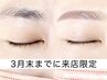 【3/31まで】独自眉診断付 似合わせ眉ワックス+メイク指導¥7500→5980