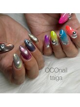 オコネイル ネイルサロンアンドスクール(OCO nail)/持ち込みフルアートネイル