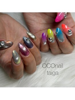 オコネイル ネイルサロンアンドスクール(OCO nail)/持ち込みフルアートネイル