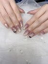 シンプルデザイン定額ネイル♪