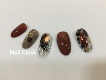 ネイルチックコウベ 銀天街店(Nail Chick kobe)/秋カラーニュアンスネイル