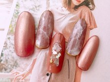 ネイルサロンフォーユー(for u)/大理石風マット♪７９８０