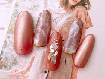 ネイルサロンフォーユー(for u)/大理石風マット♪７９８０