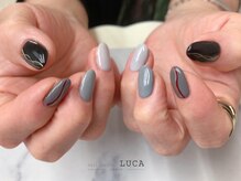 ネイルアトリエルカ(nail atelier LUCA)/M-43 大人上品和モダンネイル