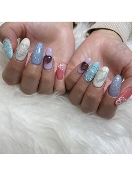 トータルサロン 白べぇーっ プラス/カラフルネイル