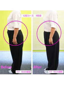 かおりビューティサロン/お腹周りスッキリ2