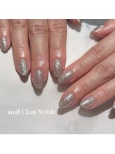 ネイルクルーノーヴル(nail Clou Noble)/ワンカラー×ラメ