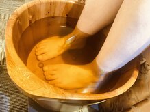 リラックスマイル 大和店(リラックsmile)/生姜足湯で上質な温活ケア