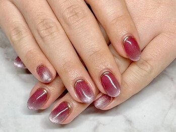 はあとねいる 武蔵小金井店の写真/【武蔵小金井駅徒歩3分】大人気のマグネットネイルがどれでも一律完全定額￥3850＊見惚れるちゅるんネイル