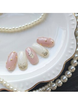 セプトネイル 函館店(SEPT NAIL)/11月 大人可愛いサンプル6,930円