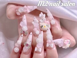 デカ盛り姫かわネイル